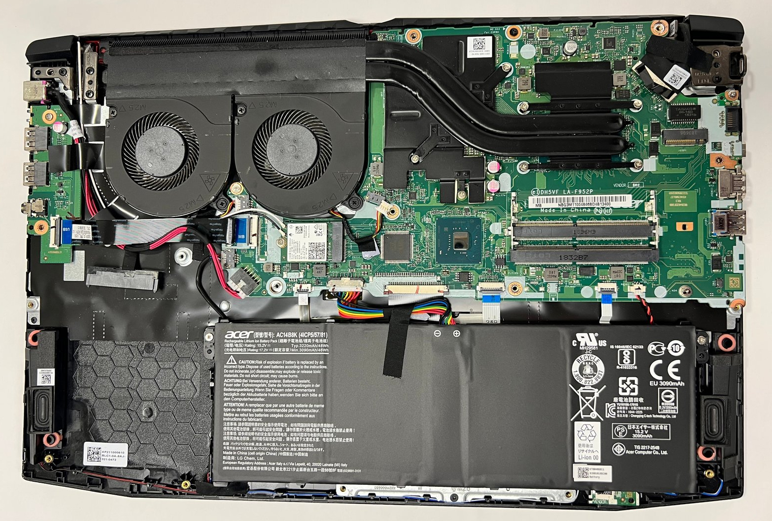 How to replace and fix Acer Nitro 5 AN515-53 AN515-52 AN515-42 speaker (acer AN515-53)